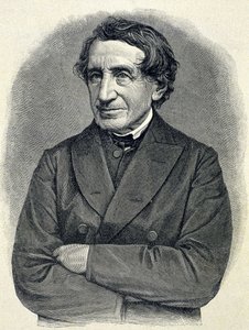 Porträt von Johann Joseph Ignaz von Döllinger (1799 - 1890), deutscher Priester und Professor der Kirchengeschichte