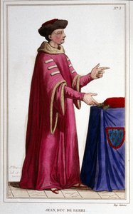 Porträt von Johann, Herzog von Berry (1340-1416)
