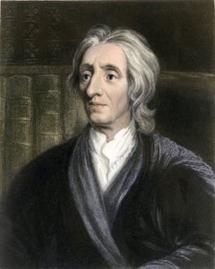 Porträt von John Locke (1632 - 1704) von Unknown artist