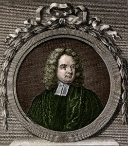 Porträt von Jonathan Swift. Irischer Schriftsteller (1667-1745) von Unknown artist