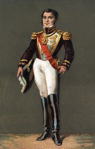 Porträt von Juan Manuel de Rosas (1793-1877), argentinischer Staatsmann.