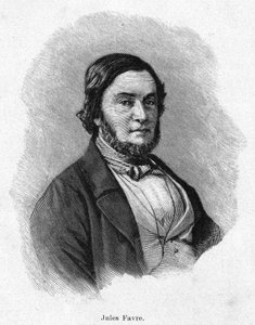 Porträt von Jules Favre (1809 -1880), französischer Politiker von Unknown artist
