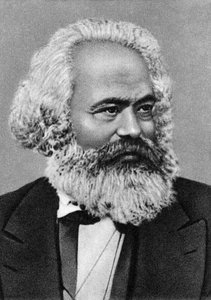Porträt von Karl Marx