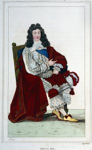 Porträt von Ludwig XIV. (1638 - 1715), König von Frankreich.