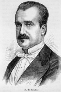 Porträt von M. de Moustier von Unknown artist