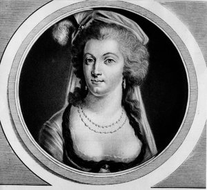 Porträt von Marie Antoinette