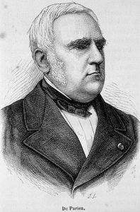 Porträt von Marie Louis Esquirou de Parieu, französischer Politiker (1815 - 1893) von Unknown artist