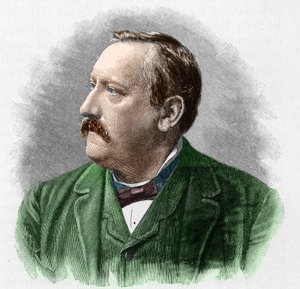 Porträt von Martin Greif (1839-1911), deutscher Dichter