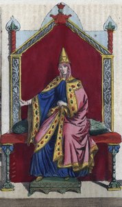 Porträt von Mathilde von Toskana, auch bekannt als Mathilde von Canossa
