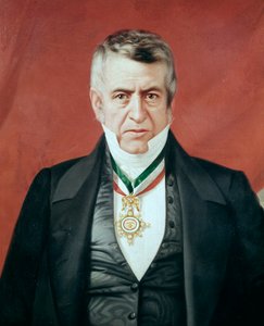 Porträt des mexikanischen Präsidenten Jose Manuel de la Pena y Pena von Unknown artist