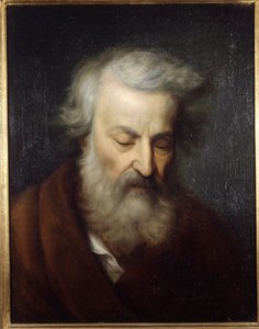 Porträt von Niccolò Tommaseo (1802 - 1874), italienischer Dichter und Kritiker. Anonymes Gemälde aus dem 19. Jahrhundert. Risorgimento-Museum, Rom