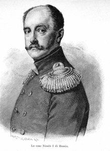 Porträt von Nikolaus I. Pawlowitsch von Russland (1796 - 1855)