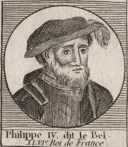Porträt von Philipp IV dem Schönen