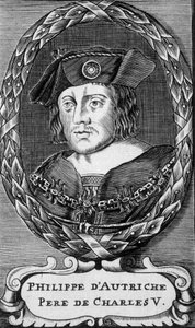 Porträt von Philipp von Österreich, Vater von Karl V. - n.d. von Unknown artist