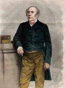 Porträt von Pierre Antoine Berryer (1790-1868), französischer Anwalt und Politiker. Gravur in „The Universe illustrious“.