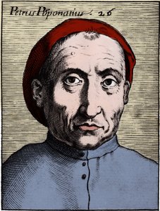 Porträt von Pietro Pomponazzi (1462-1525) (Pomponace) (Petrus Pomponatius), italienischer Philosoph. von Unknown artist