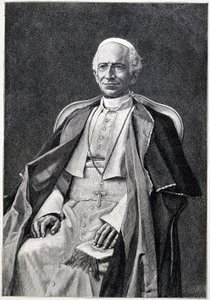 Porträt von Papst Leo XIII (1810-1903)