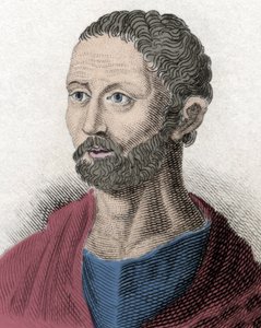 Porträt von Posidonios, griechischer Philosoph und Stoiker (135-51 v. Chr.) (19. Jahrhundert) von Unknown artist
