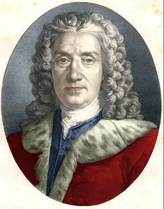 Porträt von Prosper Jolyot, Sieur De Crais-Billon, genannt Crébillon (Vater) (1674 - 1762) französischer Dramatiker von Unknown artist
