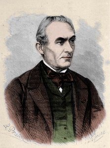 Porträt von Prosper Mérimée, französischer Schriftsteller (1803-1870). von Unknown artist