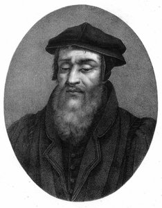Porträt von Robert I Estienne, Humanist, Verleger und Drucker