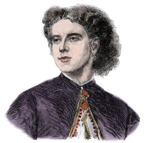 Porträt von Rosine Bloch (1844-1891) französische Mezzosopran-Sängerin