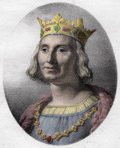 Porträt von Ludwig IX, König von Frankreich