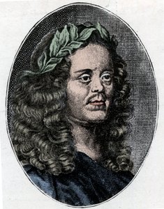 Porträt von Sir William Davenant (1606-1668) englischer Dichter und Dramatiker - Gravur von Unknown artist