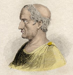 Porträt von Solon, Gesetzgeber und Dichter von Athen (ca. 640-ca. 588 v. Chr.)