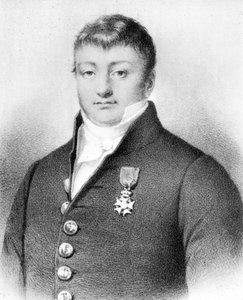 Porträt von Surcouf (1773 - 1827) - Gravur