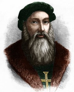 Porträt von Vasco da Gama (1469-1524), portugiesischer Navigator