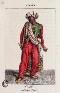 Porträt von Winter, in Othello, Oper von Gioacchino Rossini