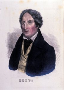 Porträt des italienischen Arztes und Politikers Carlo Botta