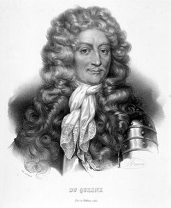 Porträt des Marquis Abraham Duquesne, französischer Seefahrer (1610-1688)