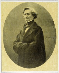 Porträt des Komponisten Hector Berlioz (1803 - 1869), 1858