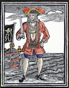 Porträt des Piraten Bartholomew 