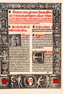 Prolog von "Blanquerna" von Ramon Llull, katalanischer Philosoph, Theologe und Dichter (1235-1315)