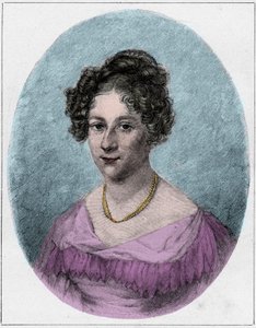 Rahel Varnhagen von Ense, geborene Rahel Levin, genannt Rahel Robert oder Robert-Tornow (Robert Tornow) (1771-1833), deutsche Schriftstellerin der Romantik
