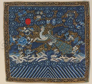 Rangabzeichen, dritter Grad Zivil, Pfau von Unknown artist