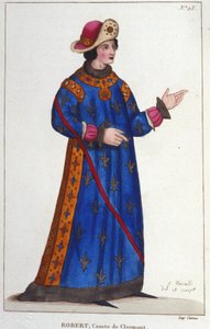 Robert von Frankreich, Graf von Clermont (1256-1318). Kapetinger Prinz.