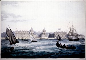 Royal Hospital in Greenwich an der Themse, England