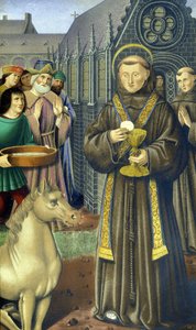 Heiliger Antonius von Padua (San Antonio di Padova) - nach dem Stundenbuch von Anne von Bretagne