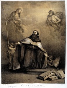 Heiliger Augustinus (354-430) - 19. Jahrhundert
