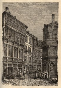 Saint Malo (Saint-Malo) Haus von Duguay Trouin (René Dugay-Trouin) - Gravur in „Patrie - Beschreibung der malerischen Frankreichs in 6 Bänden“ von Lucien Huard - Ende des 19. Jahrhunderts von Unknown artist