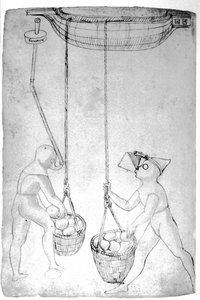 Taucher des 15. Jahrhunderts