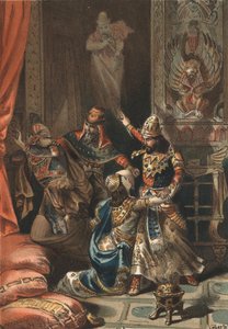 Semiramis, legendäre Königin von Assyrien und Babylonien, und ihr Sohn Ninias.