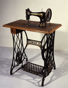 Singer-Nähmaschine von Unknown artist