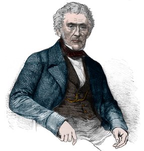Sir David Brewster, schottischer Physiker - Porträt von David Brewster (1781-1868)