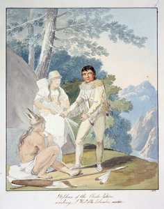 Stephan von der Chiche Nation, wohnhaft nordwestlich des Columbia River, ca. 1843-50 von Unknown artist