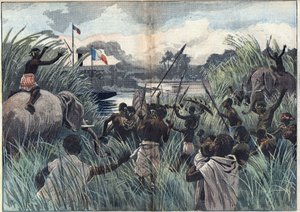 Inbesitznahme des Tschadsees (Afrika)